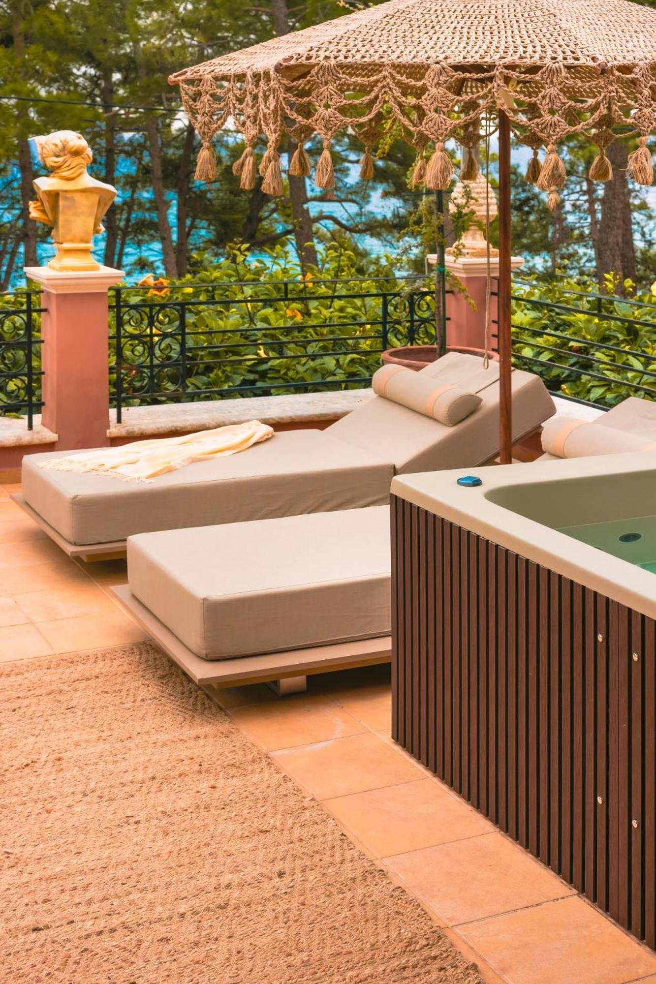 Scorpios Mansion Loft / Downtown Skala / Seaside Villa Ngoại thất bức ảnh